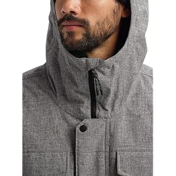 Burton Mens Covert Jacket, Bog Heather - Picture 5 of 9